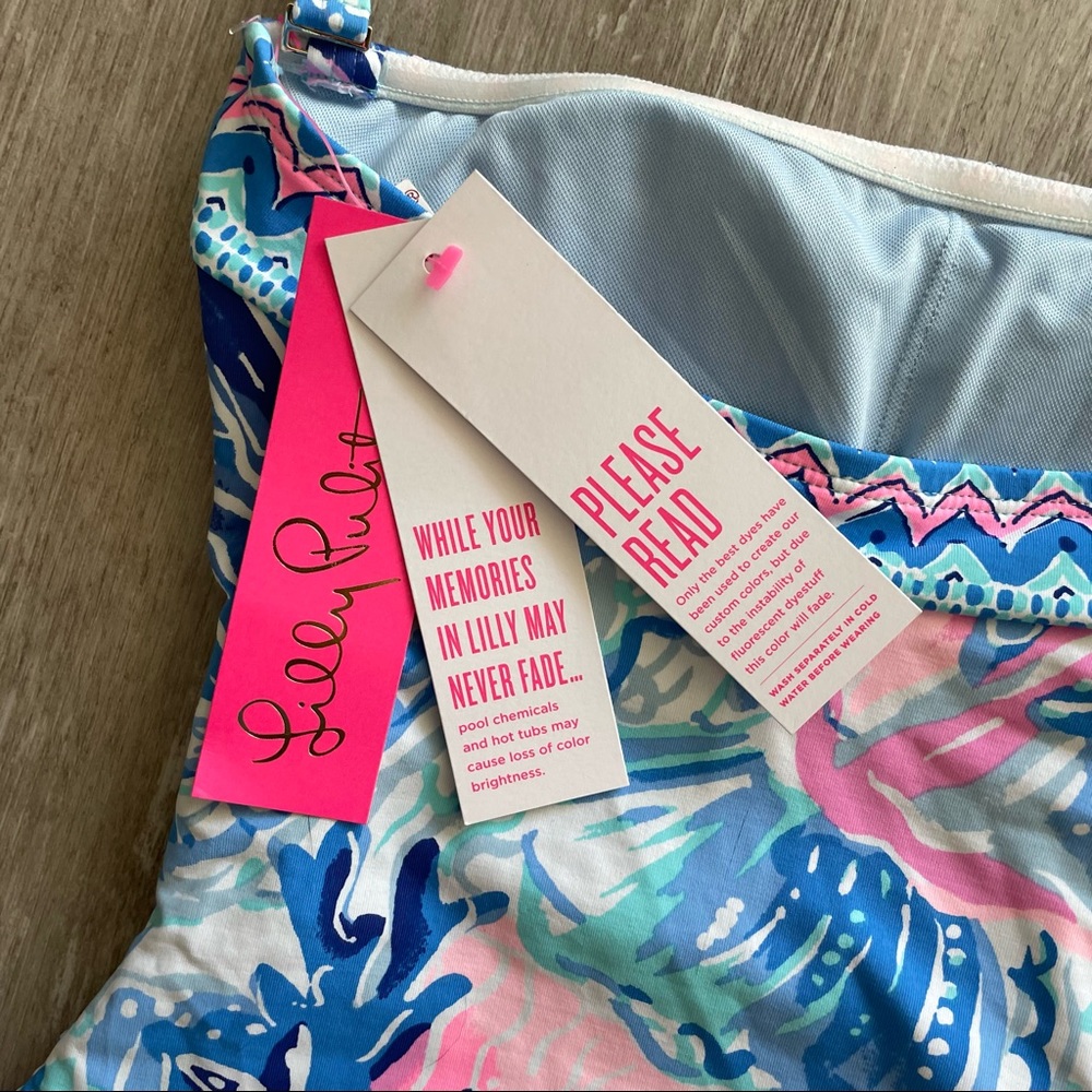 Sold Lilly Pulitzer Justina One-Piece Swimsuit - Picture 4 of 7